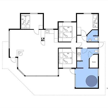 Bv189-blavand-gl-hovej-1-b Tatil Evi Blåvand